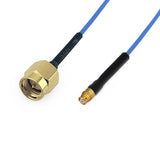 SMA to GPO(SMP) using .047' Semi-flexible Cable with FEP Jacket,DC-18GHz