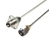 2.92mm to 2.4mm using Flexiform 405 Semi-flexible Cable,DC-40GHz
