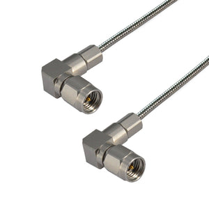 2.92mm to 2.92mm using .086' Semi-flexible Cable,DC-40GHz