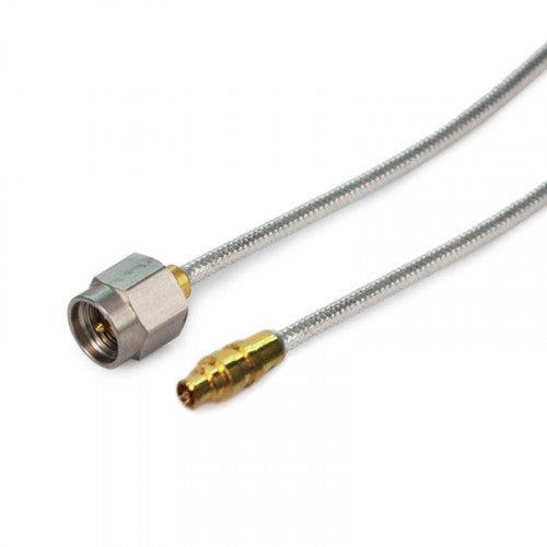 SMA to GPPO(mini-SMP) using Flexiform 405 Semi-flexible Cable,DC-26.5GHz