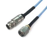 2.92mm to 2.4mm using Flexiform 405 FJ Semi-flexible Cable,DC-40GHz