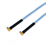 GPPO(mini-SMP) to GPPO(mini-SMP) using Flexiform 405 FJ Semi-flexible Cable,DC-50GHz