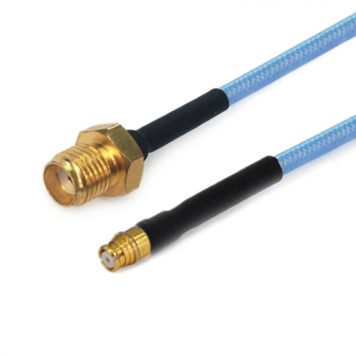 SMA to GPO(SMP) using Flexiform 405 FJ Semi-flexible Cable,DC-26.5GHz ...