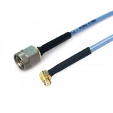 SMA to GPO(SMP) using Flexiform 405 FJ Semi-flexible Cable,DC-26.5GHz