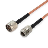 N to N using RG142 Flexible Cable,DC-6GHz
