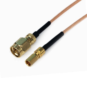 SMA to SSMC using RG178 Flexible Cable,DC-3GHz
