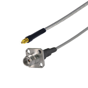 1.85mm to G3PO using 3506 Series Low Loss Phase-stable Flexible Cable,DC-67GHz