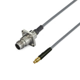 1.85mm to MMPX  using 3506 Series Low Loss Phase-stable Flexible Cable,DC-67GHz