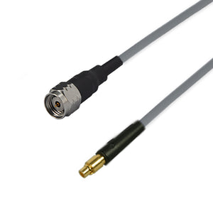 1.85mm to MMPX  using 3506 Series Low Loss Phase-stable Flexible Cable,DC-67GHz