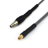 2.4mm to GPO(SMP) using 3507 Series Low Loss Phase-stable Flexible Cable,DC-40GHz