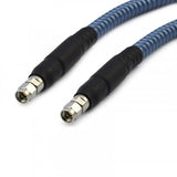 3.5mm to 3.5mm using Armored 210P(5mm O.D.) Low Loss Phase-Stable Flexible Test Cable,DC-26.5GHz