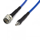 N to SMA using 210P(5mm O.D.) Low Loss Phase-Stable Flexible Test Cable,DC-18GHz