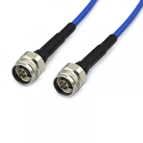 N to SMA using 210P(5mm O.D.) Low Loss Phase-Stable Flexible Test Cable,DC-18GHz