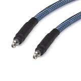 SMA to SMA using Armored 210P(5mm O.D.) Low Loss Phase-Stable Flexible Test Cable,DC-18GHz