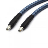 SMA to SMA using Armored 210P(5mm O.D.) Low Loss Phase-Stable Flexible Test Cable,DC-18GHz