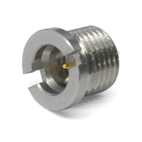 GPO(SMP) Male Limited Detent Connector, Thread-In Mount, DC-26.5GHz