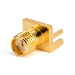 SMA Female End Launch Connectors,DC-18GHz , Suit for PCB thickness 1.62mm