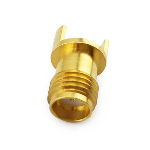 SMA Female End Launch Connector，DC-18GHz,Suit for PCB thickness 0.8mm