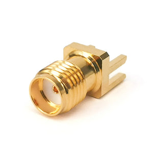 SMA Female End Launch Connectors,DC-18GHz , Suit for PCB thickness 1.63mm