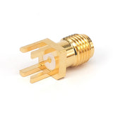 SMA Female End Launch Connectors,DC-18GHz , Suit for PCB thickness 1.63mm
