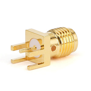 SMA Female End Launch Connectors,DC-18GHz , Suit for PCB thickness 1.9mm