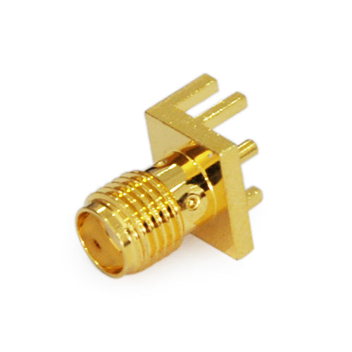 SMA Female End Launch Connectors,DC-18GHz , Suit for PCB thickness 1.9mm