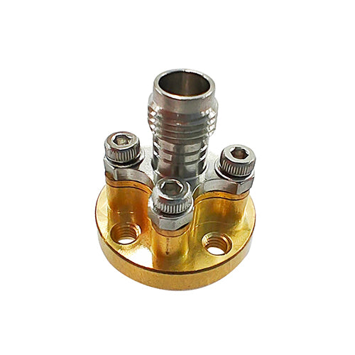 WR19 With FBP Flange,1.85mm Female Connector, Straight Waveguide to Coax Adaptors,DC-40GHz-60GHz