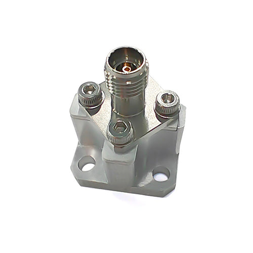 WR28 With FBP Flange,2.92mm Female Connector, Straight Waveguide to Coax Adaptors,26.5GHz-40GHz