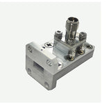WR28 With FBP Flange,2.92mm Female Connector, Right Angle Waveguide to Coax Adaptors,26.5GHz-40GHz
