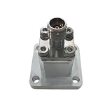 WR42 With FBP Flange,2.92mm Female Connector, Straight Waveguide to Coax Adaptors,DC-18GHz-26.5GHz